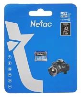 Карта памяти micro SD 32Gb P500 Standart Class 10 UHS-I Netac (+SD адаптер)  в Энгельсе