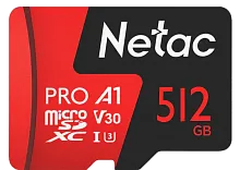 Карта памяти MicroSDXC 512GB Netac NT02P500PRO-512G-S P500 Extreme PRO  в Энгельсе