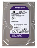 Жесткий диск WD SATA-III 1Tb WD10PURZ Surveillance Purple (5400rpm) 64Mb 3.5"  в Энгельсе