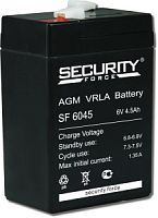 Security Force SF 6045 Аккумулятор 6В 4.5А/ч  в Энгельсе
