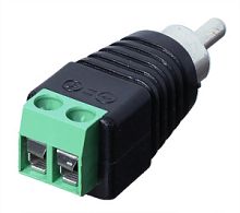 РАЗЪЁМ штекер RCA с клеммной колодкой (блистер) REXANT  в Энгельсе